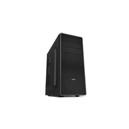 Корпус для ПК NOX COOLBAY RX - NXCBAYRX: ATX, Micro ATX, USB 3.0, металева сітка, підтримка 3 вентиляторів, 4 HDD, відеокарта до 370 мм, чорний
