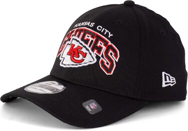Кепка New Era 39THIRTY Limited Edition NFL NBA MLB (Kansas City Chiefs, чорний, S-M)
