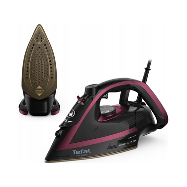 Парова праска Tefal Puregliss FV8065 3000 Вт, 280 г/хв, керамічна підошва, система anti-drip