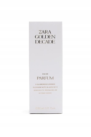 Парфумована вода Zara Golden Decade для жінок, 80 мл
