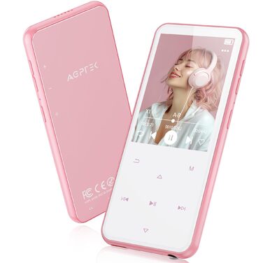 MP3 плеєр AGPTEK 64GB Bluetooth 5.3, 2.4