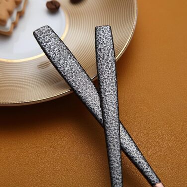 Набір столових приборів з золотистим покриттям та ручками Mars, нержавіюча сталь, 30 предметів для 6 осіб