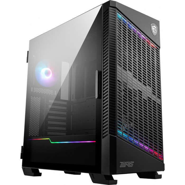 Корпус для комп'ютера MSI MPG Velox 100P Airflow ARGB Midi Tower ATX з вікном