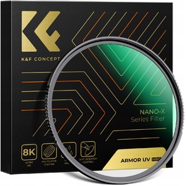Покращений ультрафіолетовий фільтр K&F Concept NANO-X MRC ARMOR UV, 43 мм