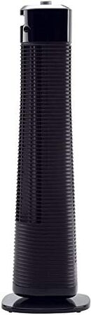 Вентилятор Tower Rowenta VU6140 Classic: Тихий, 3 швидкості, з таймером, чорний