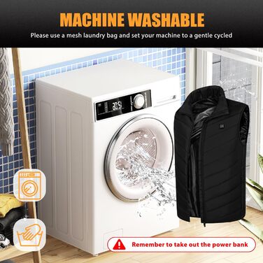 Обогревна куртка з Powerbank, легка та перезаряджувана, для чоловіків та жінок (XL)