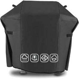 Чохол для гриля Weber Spirit II 200 серія, 141 см, водонепроникний, 600D Оксфорд, захист від УФ, міцний BBQ чохол