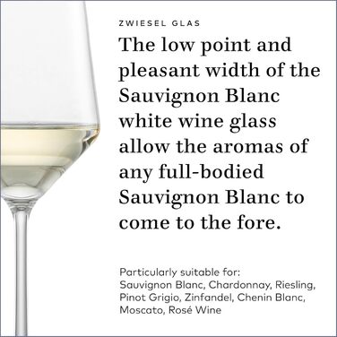 Schott Zwiesel Pure Wine Glass Set, Clear, 6-Piece