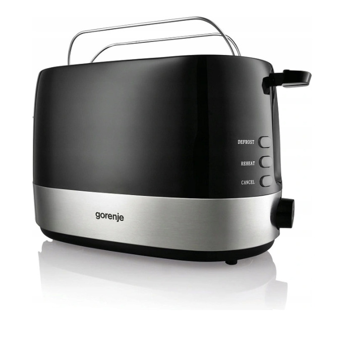 Тостер Gorenje T850BK, чорний, 850 Вт