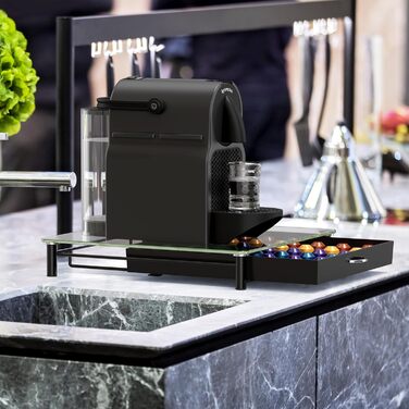 Підставка для капсул Nespresso OriginalLine Deco Brothers з кришталевого скла, прозора