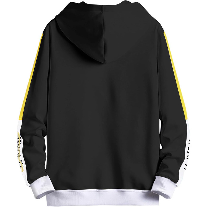 Чоловічий світшот з капюшоном Kenaijing, бавовна, чорний, розмір M