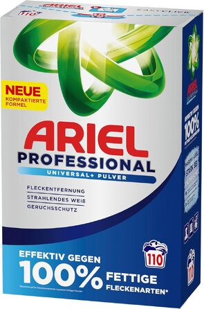 Універсальний пральний порошок Ariel Professional Fresh для професійного використання, проти жирних плям, 6.01 кг