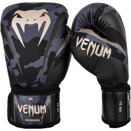 Боксерські рукавички VENUM Impact Dark Camo/Sand 12 Oz