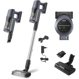 Бездротовий акумуляторний пилосос AEG 6000, 21.6V, 40 хв роботи, потужність 103 000 об/хв, серія 6000, колір блакитний