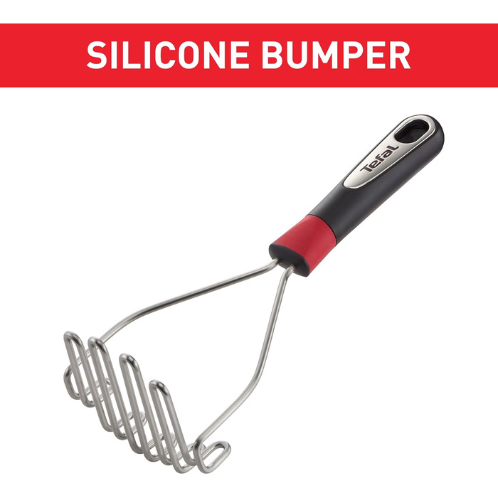 Tefal Ingenio INOX вінчик нержавіюча сталь 35.15x9.2x7 см для пюре (унікальний дизайн)