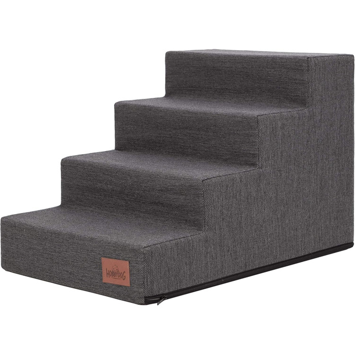 Сходинки для домашніх тварин Inari Graphit: 4 сходинки, антиковзаюча поверхня, 60x40x40 см