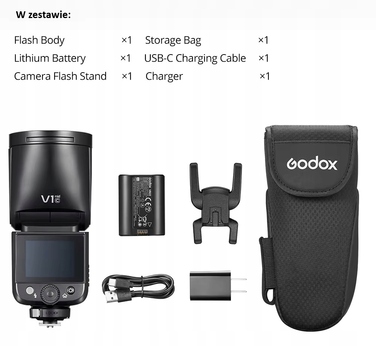 Спалах Godox V1 MID для Canon