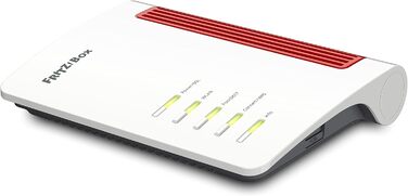 Роутер FRITZ!Box 7530 AX International Wi-Fi 6 DSL - Підтримка DSL/VDSL, Mesh, DECT, Media Server, для Австрії/Швейцарії