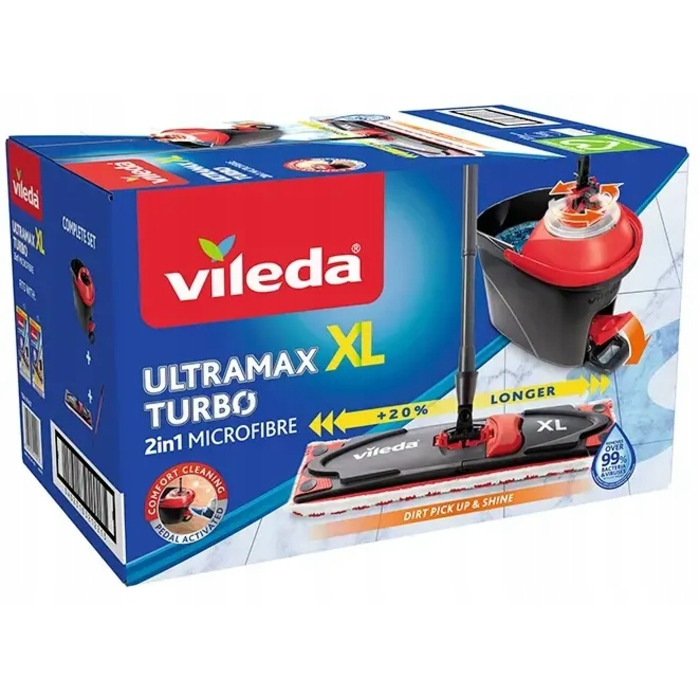 Відро та плоска швабра Vileda 42 см