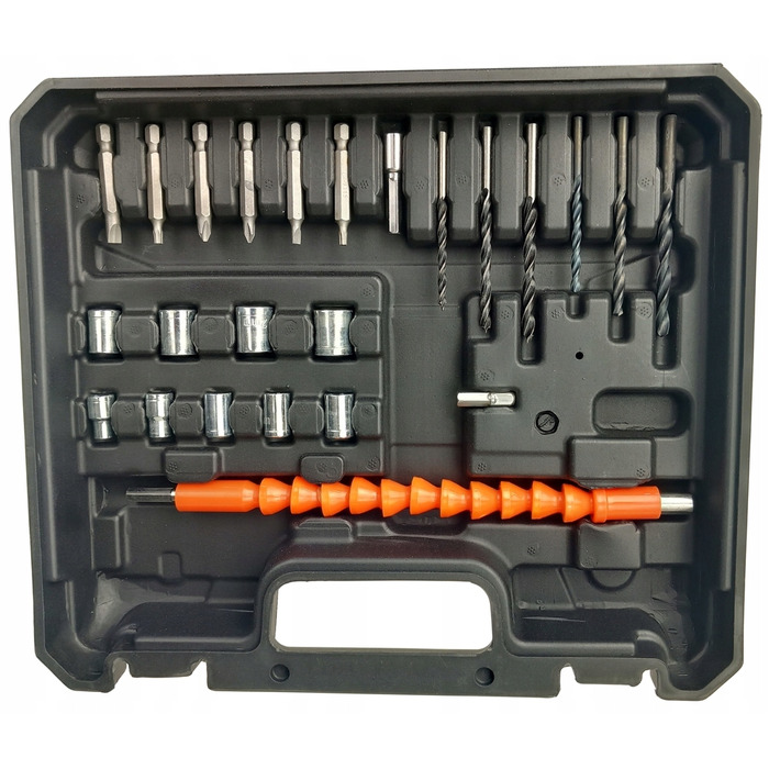 Акумуляторний шурупокрут Force Tools 24 V 5,40 Ah 28 Nm з 2 акумуляторами