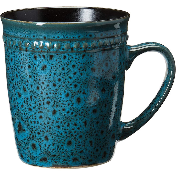 Набір посуду Elama, 16 предметів, смарагдово-зелений, кераміка (круглий, овальний)