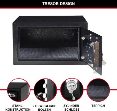 Master Lock Electronic Combination Safe - 11 Liter Security Box with Key Lock