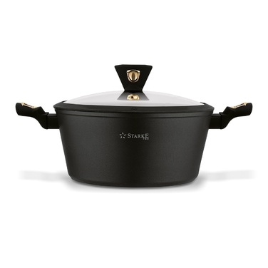 Каструля традиційна Starke Pro Dark Gold, 6 л