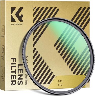 Фільтр UV K&F Concept D-Serie 82mm MCUV Pro Slim - Захист від ультрафіолету