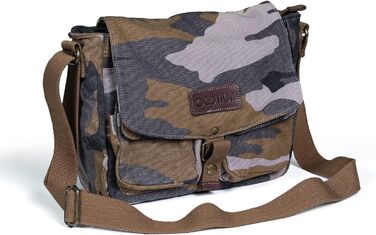 Сумка на плече Gootium з тенту – Месенджер Canvas Vintage для жінок та чоловіків (Camo)