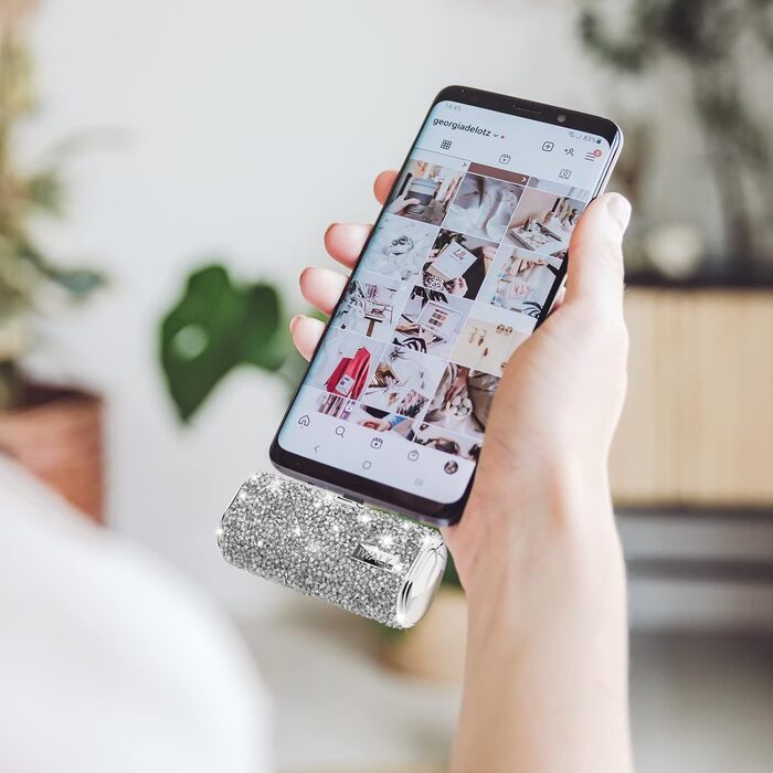 Power Bank iWALK 4500mAh USB-C, Срібний: Швидка зарядка для iPhone, Samsung, Google Pixel, OnePlus