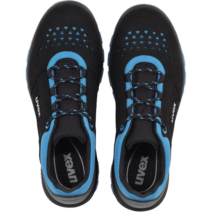 Черевики робочі Uvex Xenova Geloche S1 - чоловічі, чорно-сині, 45 EU