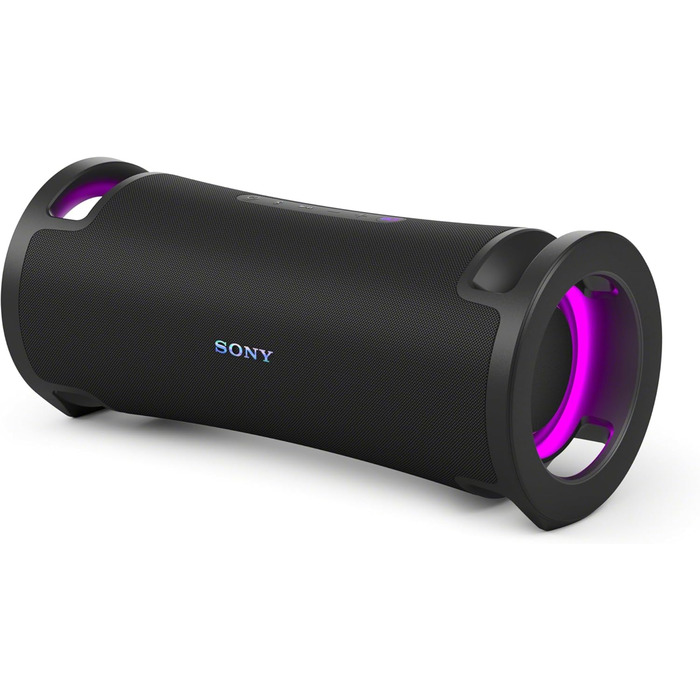 Sony ULT Field 7: Портативна Bluetooth колонка з ULT Bass Boost, 30 год автономії, Powerbank, захист від води/пилу, LED, мікрофон/гітара - Чорний