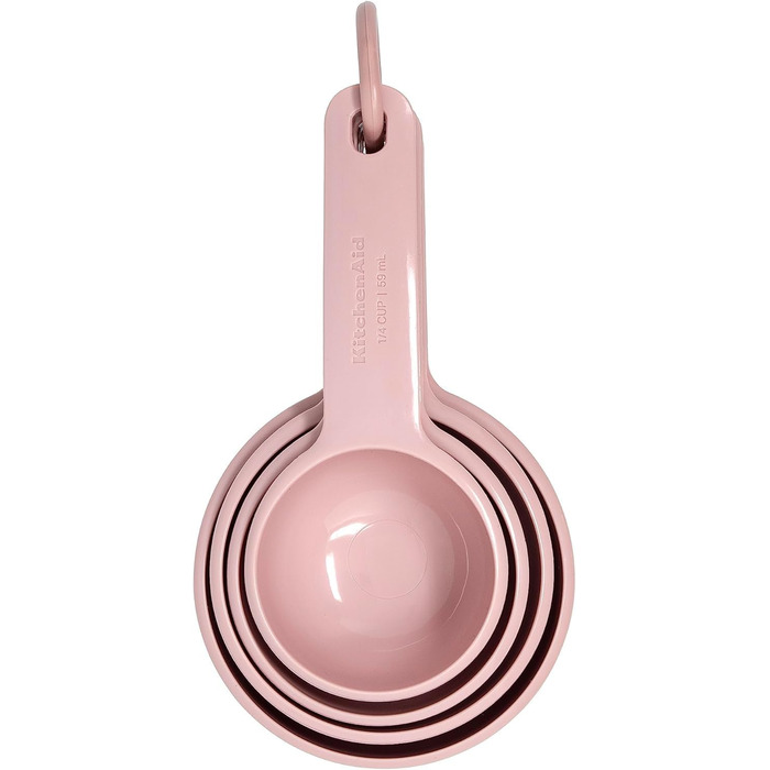 KitchenAid Universal Measuring Cup and Spoon Set with Soft Grip for Maximum Control | Hanging Hole and Nesting for Easy Storage | Dishwasher Safe | 9-Piece