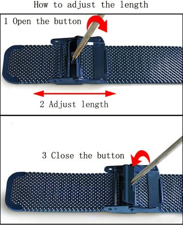 Годинник жіночий Hannah Martin, кварцовий, з нержавіючої сталі, водонепроникний, сітка, ультратонкий (блакитна поверхня, блакитний ремінець)