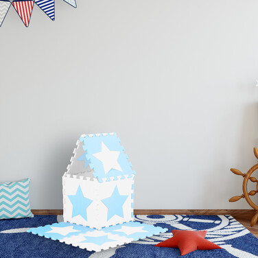 Relaxdays Puzzle Mat Stars