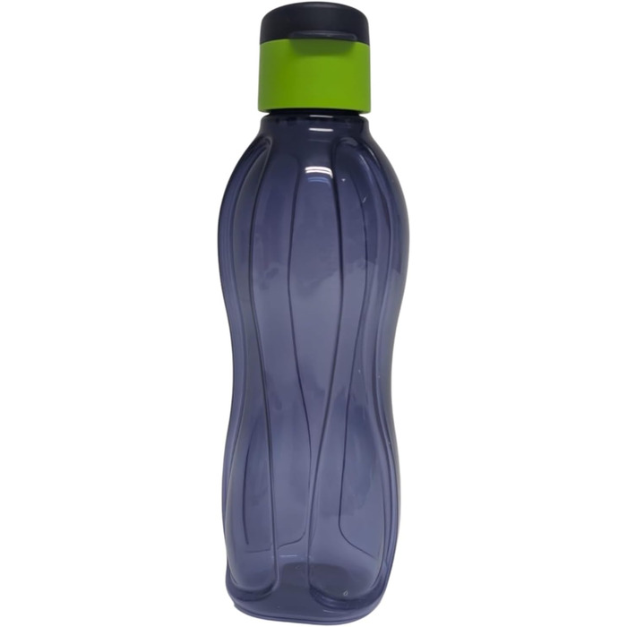 Tupperware To Go Eco 500ml Eco Easy Flip Top Drinking Bottle EcoEasy Bottle reusable 500 ml (blue turquoise) (Neon Green Blue)