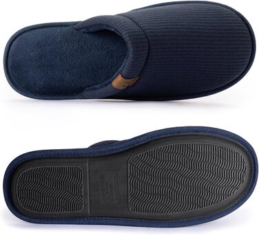 Чоловічі домашні тапочки RockDove LiteStep з вафельної в'язки, розмір 44/45.5 EU, темно-синій