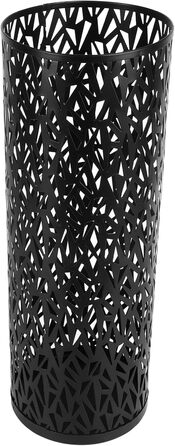 Металевий стійкий підставка для парасольки Topiky, чорна, 180x78 см