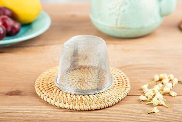 Чайник для плити преміум-класу, чавунний, з ситечкою для листового чаю, 1,5 л, зелений