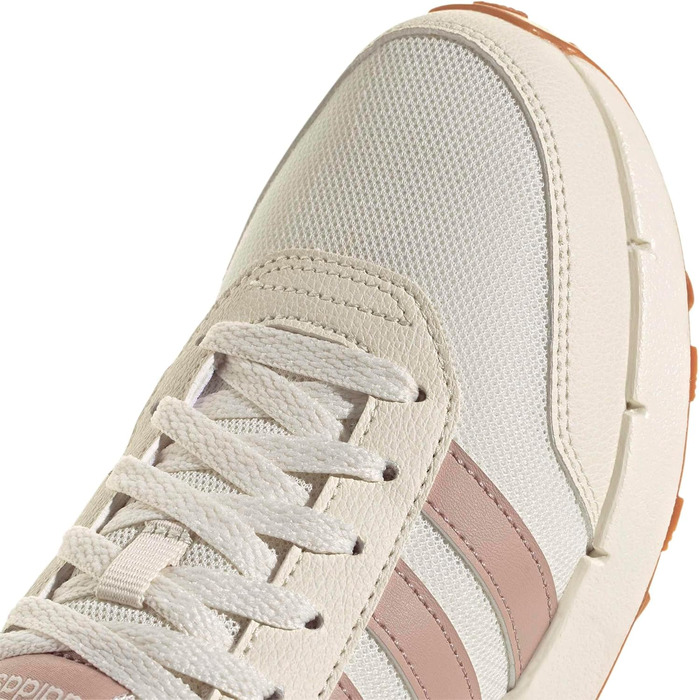 Жіночі бігові кросівки Adidas Run 50s (42 2/3 EU, Off White Wonder Taupe Gum 3)