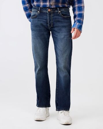Джинси чоловічі LTB Roden Bootcut блакитні, Arona Wash, W28-W40, бавовна з еластаном 34W/32L