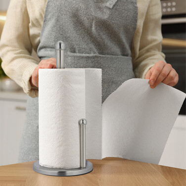 Relaxdays Stainless Steel Kitchen Towel Holder