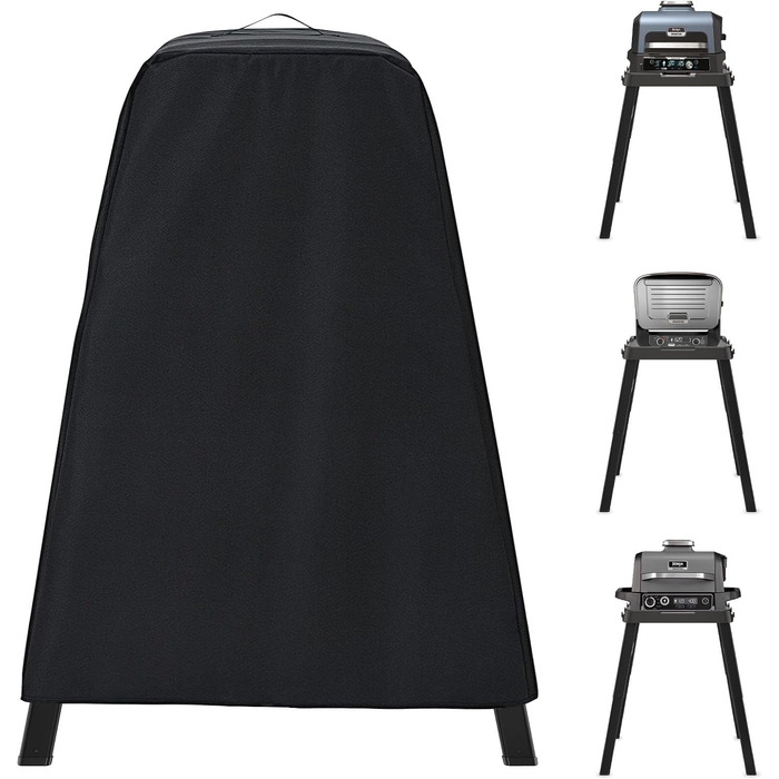 Чохол для гриля WELL GRILL для Ninja Woodfire OG701EU/OG850EU/OG901EU, водонепроникний, 600D, для електрогриля та аксесуарів (мультифункціональний захист)