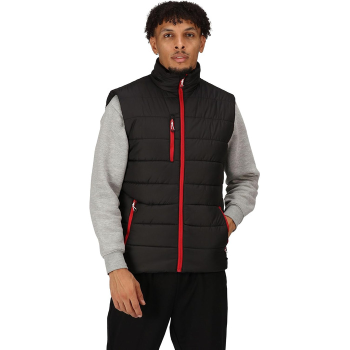 Чоловічий терможилет Regatta Professional Navigate Thermal Body Warmer, чорний/червоний, розмір M
