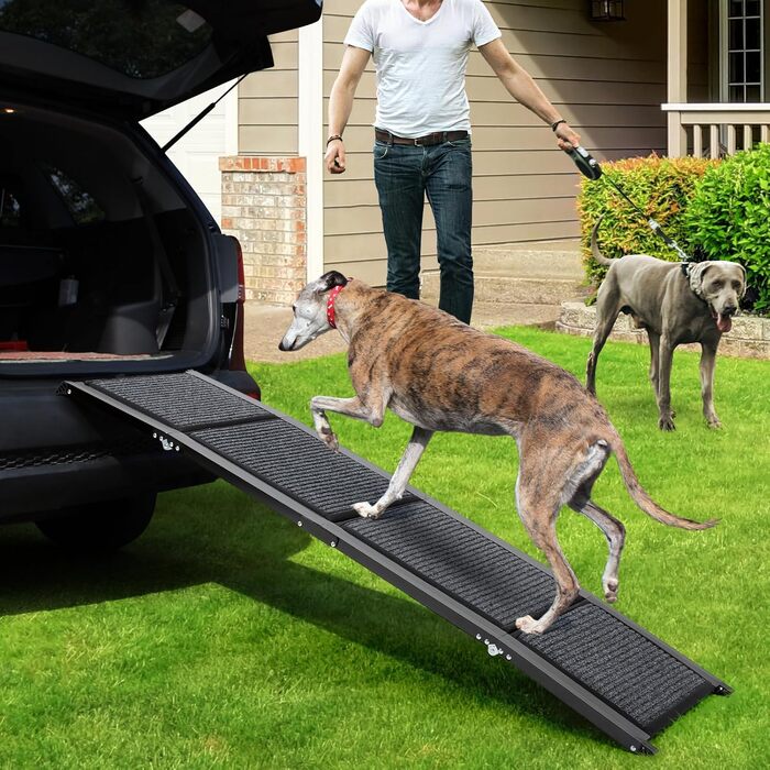 Рампа для собак Fellie - складана, для великих, середніх та малих собак, до 100 кг, 170 см