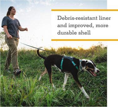 Шлейка для собак Ruffwear Hi Light Basalt Gray S