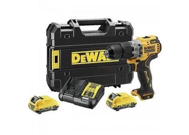 Ударний дриль-шурупокрут DeWalt 12V 57/25Nm 2x2,0Ah DCD706D2