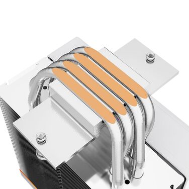 Система водяного охолодження CPU TZMRIT KF420 DGT з дисплеєм температури, для Intel LGA 1700/1200/115X/1851/1366/2011, AMD AM4/AM5 (білий)