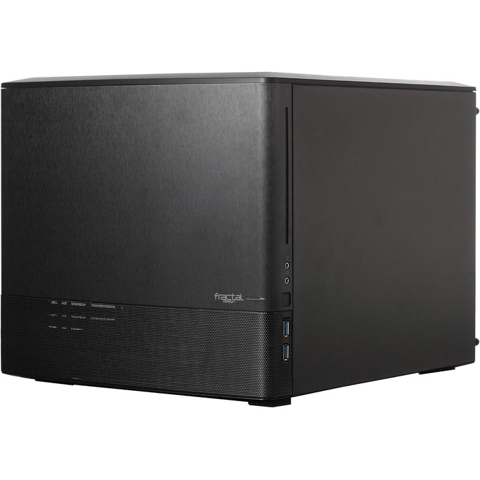 Комп'ютерний корпус Fractal Design Node 804 Black - mATX з високою продувністю та RGB підсвіткою
