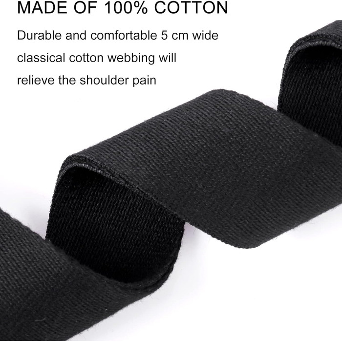 Чоловічий і жіночий ремінь Wepop Gu-118, ширина 5 см, довжина 90-153 см, чорний